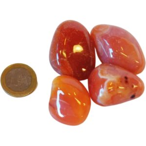 Carneool 100 gr. trommelstenen (mt3)