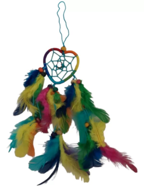 Dromenvanger Rainbow Hartje - 7cm