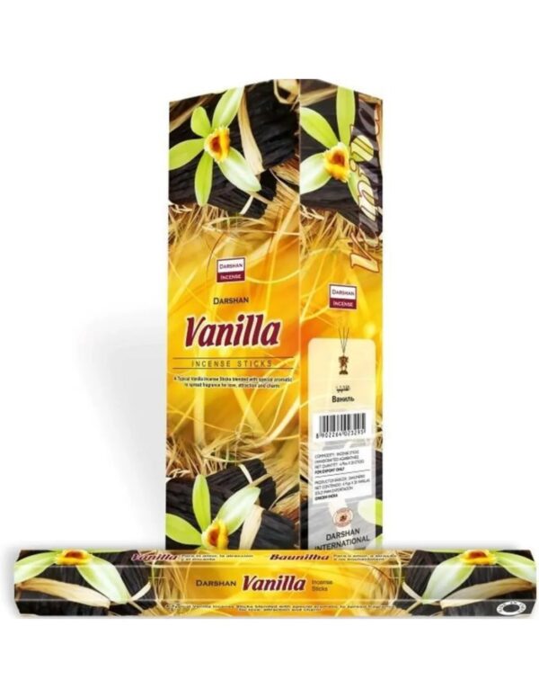 Vanilla Wierook Kegeltjes Darshan