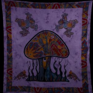 Grandfoulard - 131 - magic mushroom - paars