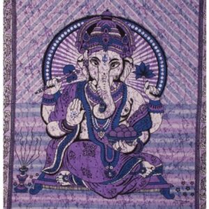 Grandfoulard - 17 - ganesha - paars