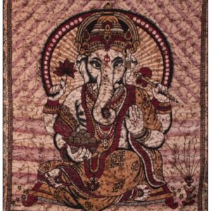 Grandfoulard - 18 - ganesha - bruin