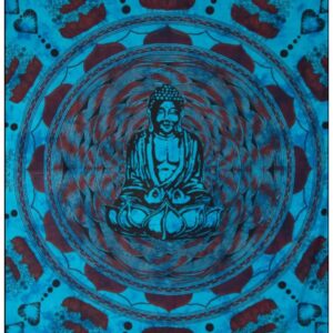 Grandfoulard - 20 - boeddha - blauw