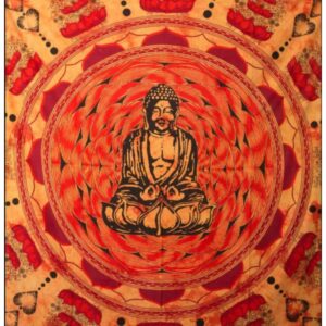 Grandfoulard - 20 - boeddha - oranje