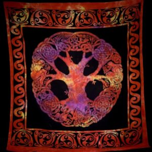 Grandfoulard - 23 - Celtic Tree - oranje