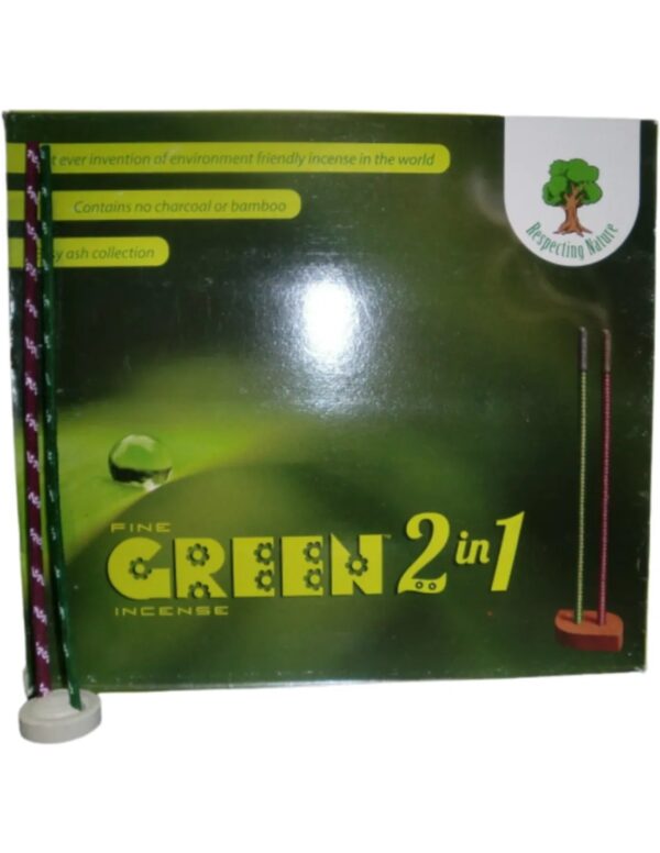 Fine Green Incense 2in1 Wierook stokjes