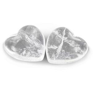 Bergkristal edelsteen hart 10 mm