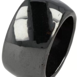 Hematiet magneet ring - 22
