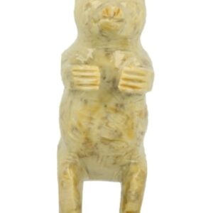 Speksteen beer staand 8,5 cm