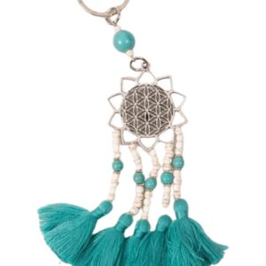 Ibiza Hanger - Flower of life - turquoise