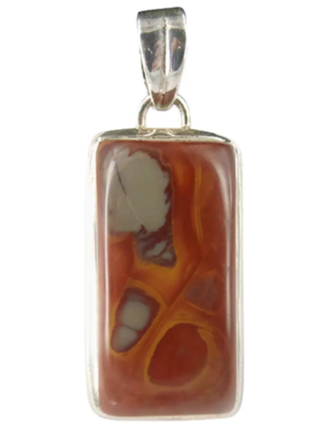 Jaspis Noreena hanger in zilver nr. 4