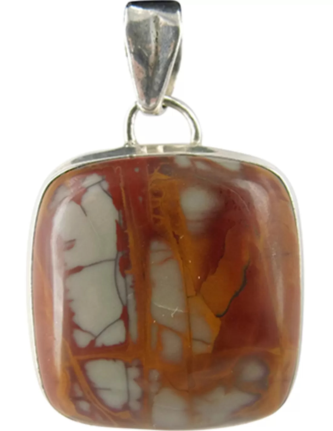 Jaspis Noreena hanger in zilver nr. 5