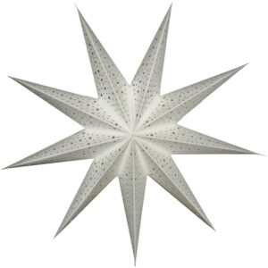 nr. 26 Witte ster "stars"met 9 punten (zonder verlichtingsset)