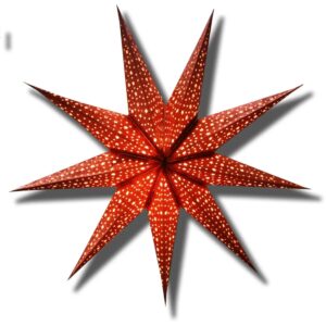 nr. 28 Koperen ster (glitter) (zonder verlichtingsset)