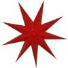 nr. 37 Rode ster "stars" met 9 punten (zonder verlichtingsset) - Image 2