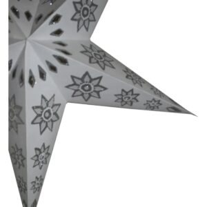 nr. 6 Witte ster "Alpinum" (zonder verlichtingsset)