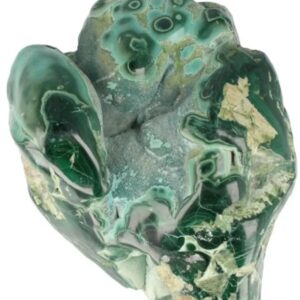 Malachiet / Chrysokolla sculptuur nr.2