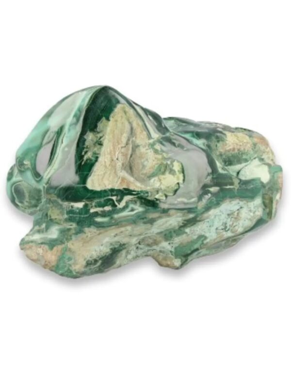 Malachiet / Chrysokolla sculptuur nr.2 - Image 5