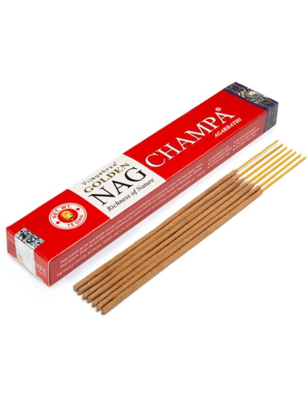 Vijayshree Golden Nag Champa Wierook Stokjes