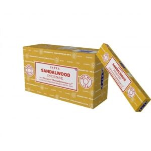 Sacred Sandalwood wierook stokjes 15 grams Satya