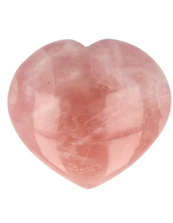 Roze kwarts edelsteen hart nr.2 - Image 2