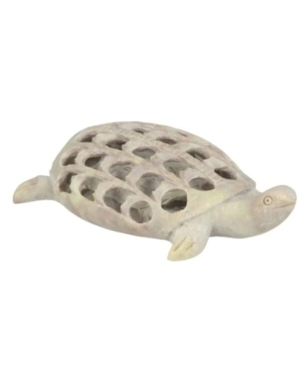 Speksteen waterschildpad in waterschildpad 9,5 cm - Image 3