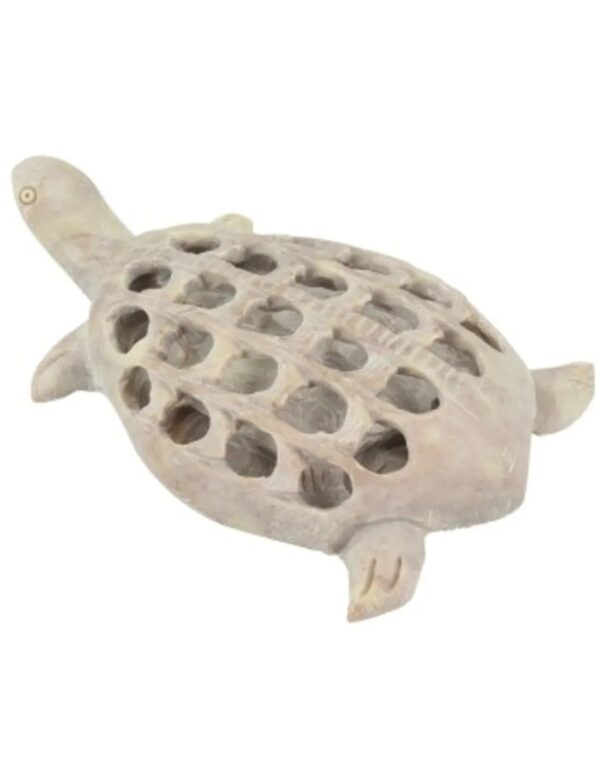 Speksteen waterschildpad in waterschildpad 9,5 cm - Image 5