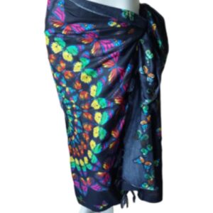 Sarong - 021 - Mandala vlinders van Om Namaste - Pareo Saunadoek Wikkeljurk