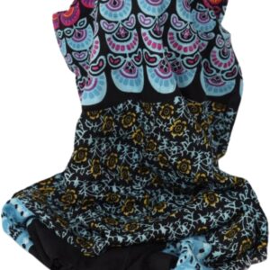 Sarong - 523 - mandala - zwart van Om Namaste - Pareo Saunadoek Wikkeljurk