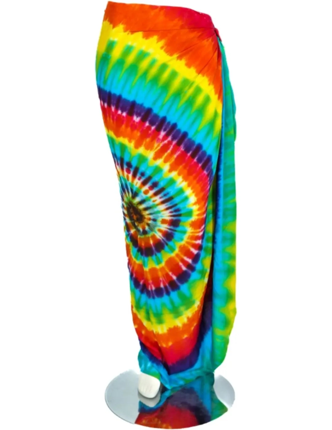 Sarong - 615 - Mandala dip dye - regenboog van Om Namaste - Pareo Saunadoek Wikkeljurk