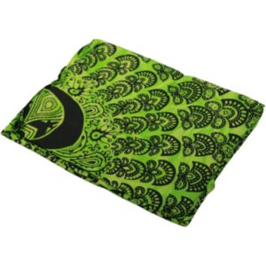 Sarong - 152 - Mandala - groen van Om Namaste - Pareo Saunadoek Wikkeljurk