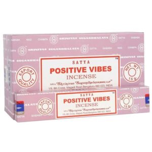 Positive Vibes wierook stokjes 15 grams Satya