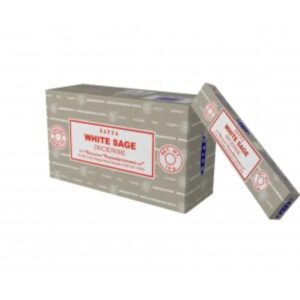 White Sage wierook stokjes 15 grams Satya