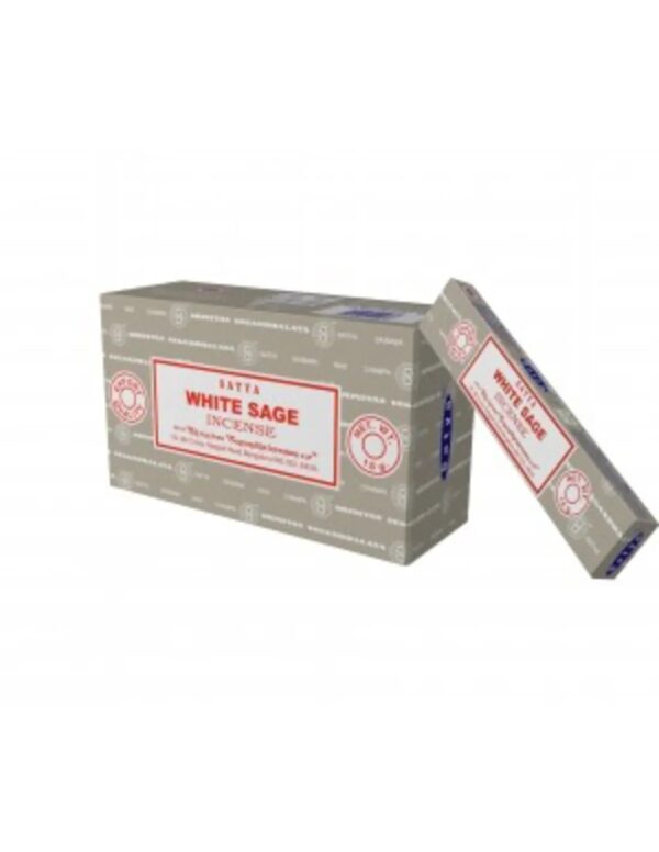 White Sage wierook stokjes 15 grams Satya - Image 2
