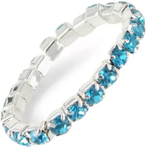 Stretch ring blauw