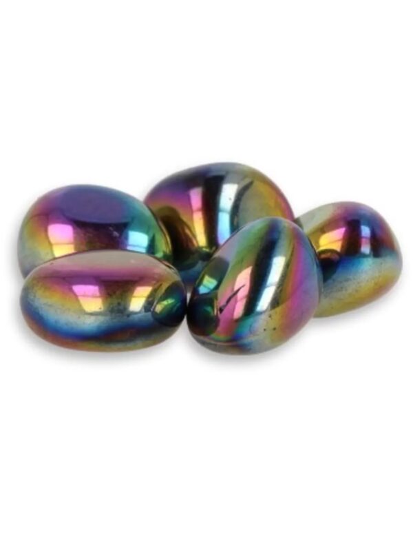 Titanium Aura 250 gr. trommelstenen (mt3) (gecoat)