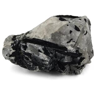 Toermalijnkwarts ruw AB, 4 kg.