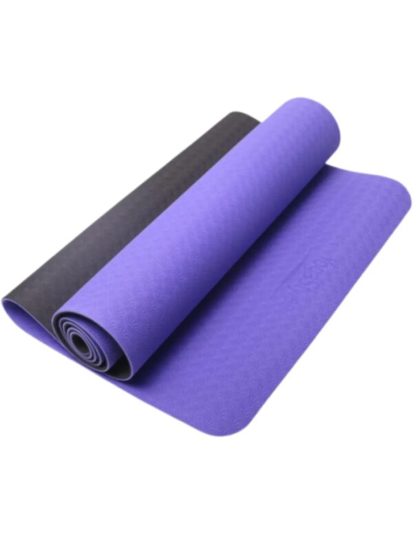 Yogastyles Yogamat TPE Standaard Paars & Zwart