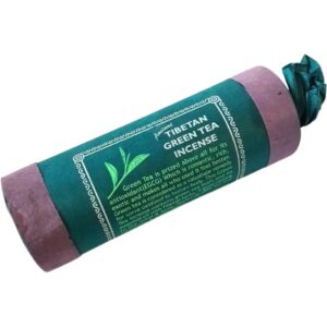 Green tea / Groene Thee Tibetaanse Wierook (Kleine koker)