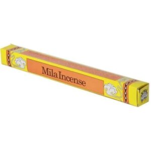 Tibetaanse Wierook Mila - Natuurlijke Ingrediënten - Dikke Stokjes zonder bamboestokje