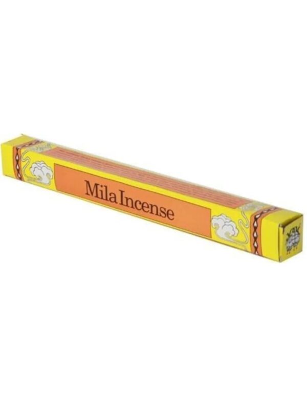 Tibetaanse Wierook Mila - Natuurlijke Ingrediënten - Dikke Stokjes zonder bamboestokje