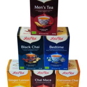 Yogi Tea - de 6 beste smaken voor de mannen - 6 pakjes van 17 theezakjes