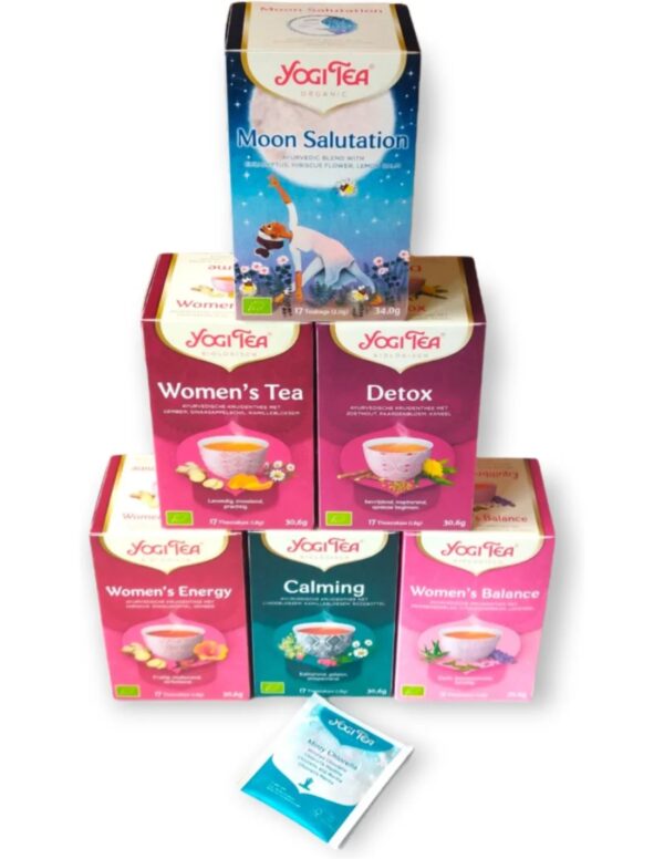 Yogi Tea - de 6 lievelingssmaken van de vrouw - 6 pakjes van 17 theezakjes - Women's Favorite