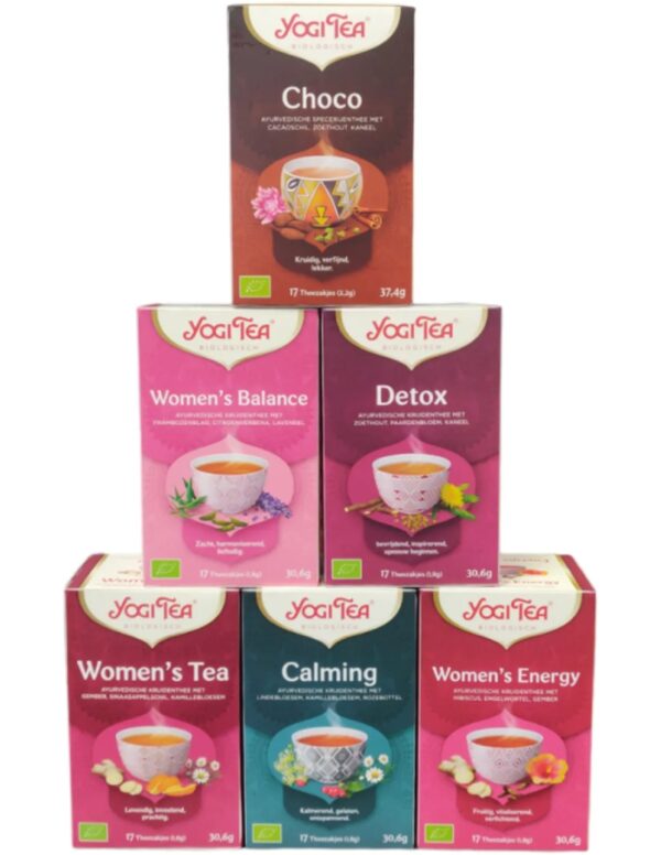 Yogi Tea - de 6 lievelingssmaken van de vrouw - 6 pakjes van 17 theezakjes - Women's Favorite - Image 2