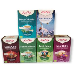 Yogi tea - de 6 nieuwste smaken - 6 pakjes van 17 theezakjes