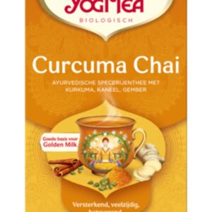 Yogi Tea Curcuma Chai - tray: 6 stuks