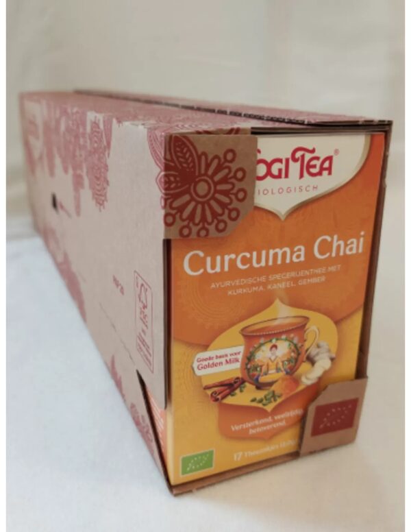 Yogi Tea Curcuma Chai - tray: 6 stuks - Image 3