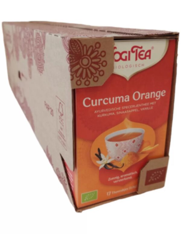 Yogi Tea Curcuma Orange - tray: 6 stuks - Image 2