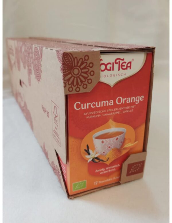 Yogi Tea Curcuma Orange - tray: 6 stuks - Image 3