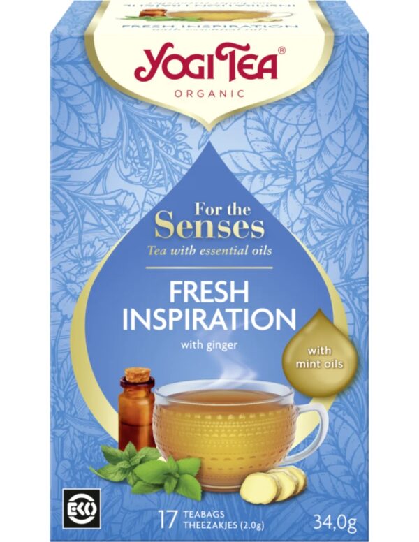 Yogi Tea For the Senses Fresh Inspiration - pakje van 17 theezakjes